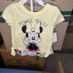 Disney Minnie Mouse Kids Matching Set - Yellow